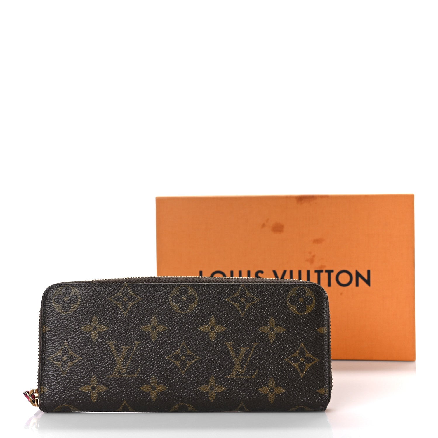 Louis Vuitton Monogram Clemence Wallet Fuchsia 10 of 10