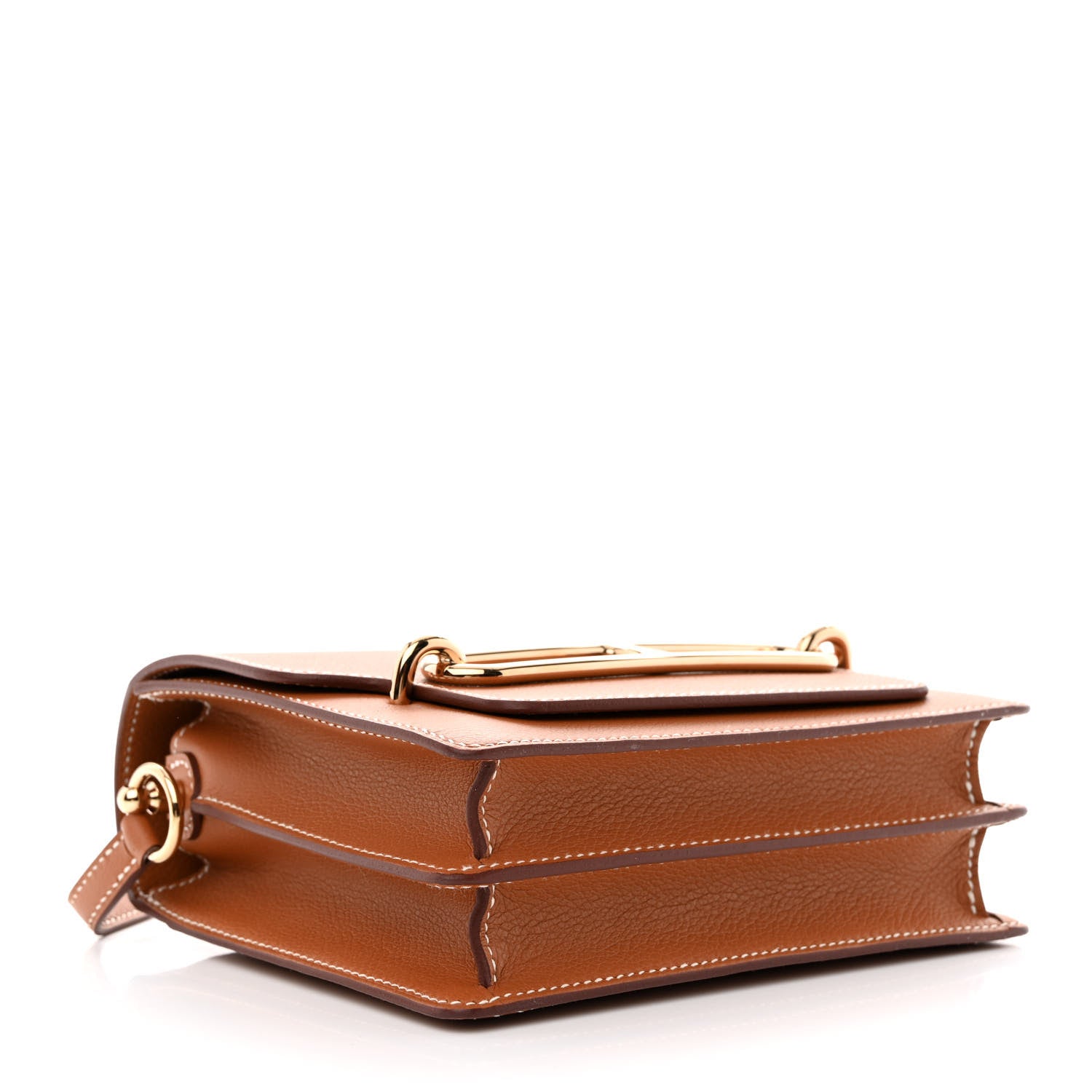 Hermes Evercolor Mini Sac Roulis Gold 4 of 11