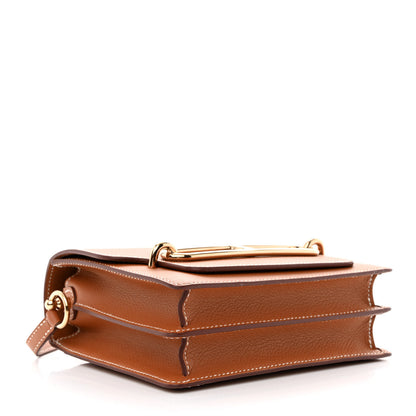 Hermes Evercolor Mini Sac Roulis Gold 4 of 11