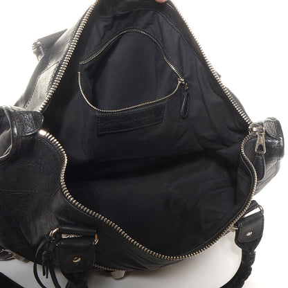 Balenciaga Agneau Giant 21 Silver Hardware Work Black 7 of 11