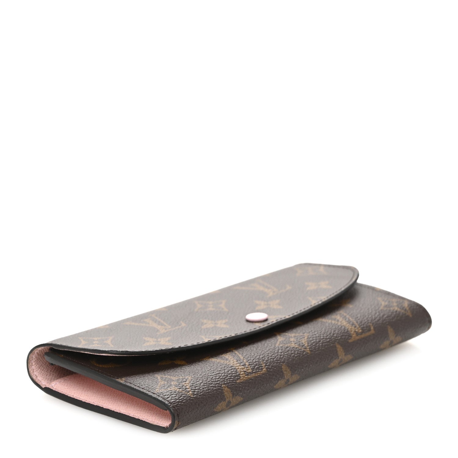Louis Vuitton Monogram Emilie Wallet Rose Ballerine 4 of 9