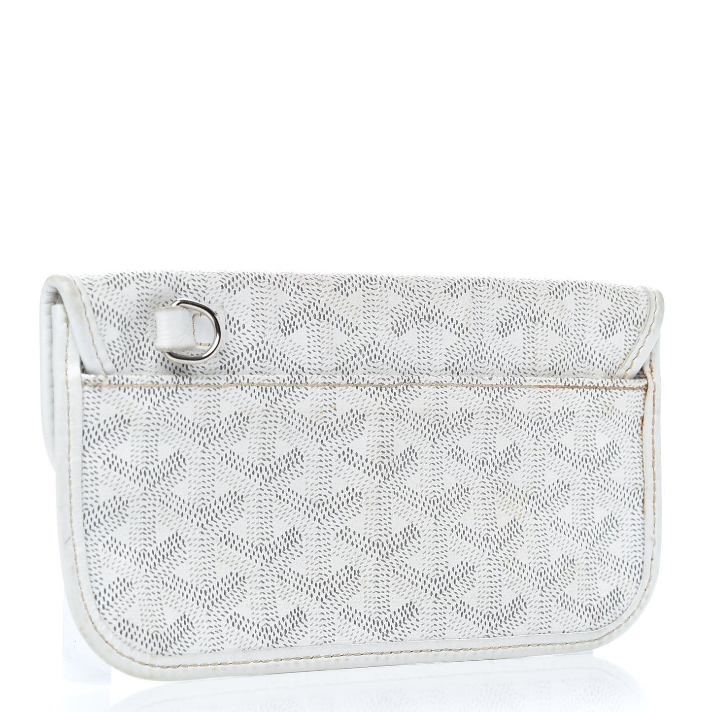 Goyardine Pouch White