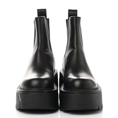 Valentino Garavani Calfskin VLOGO Uniqueform Chelsea 55/85mm Flatform Ankle Boots 38 Black 2 of 8