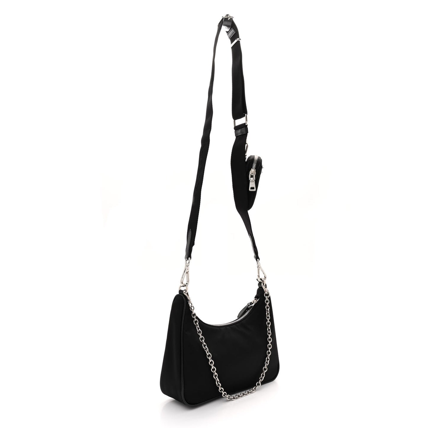 Nylon Re-Edition 2005 Shoulder Bag Black
