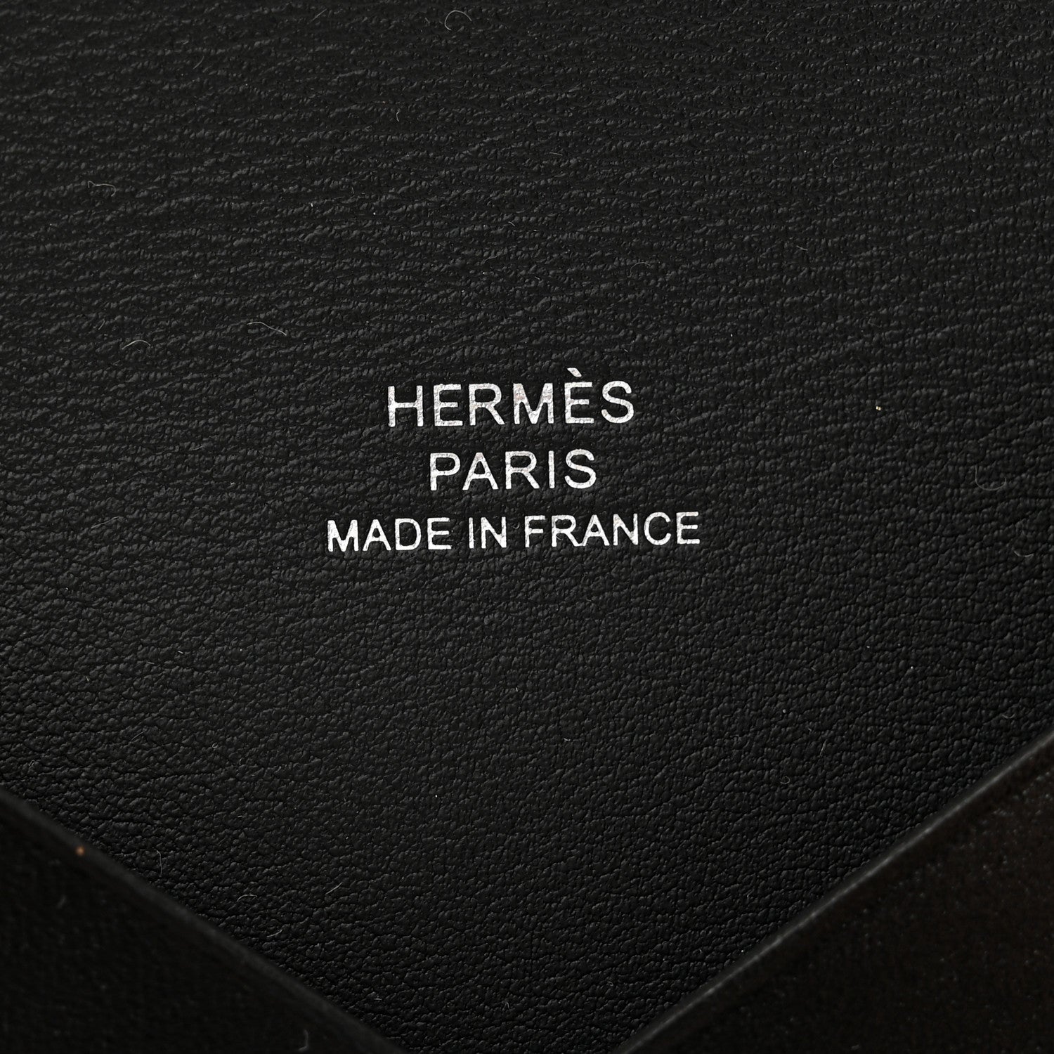 Hermes Box Calvi Card Case Black 6 of 8