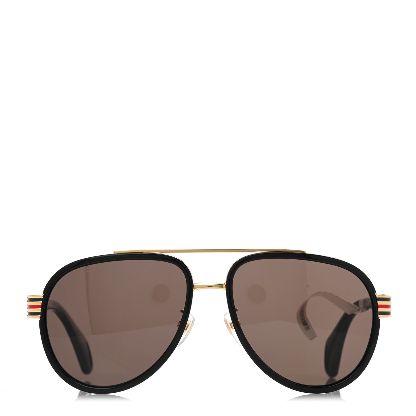 Acetate Aviator Sunglasses GG0447S Black