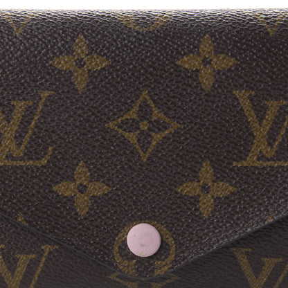 Louis Vuitton Monogram Josephine Wallet Rose Ballerine 9 of 10