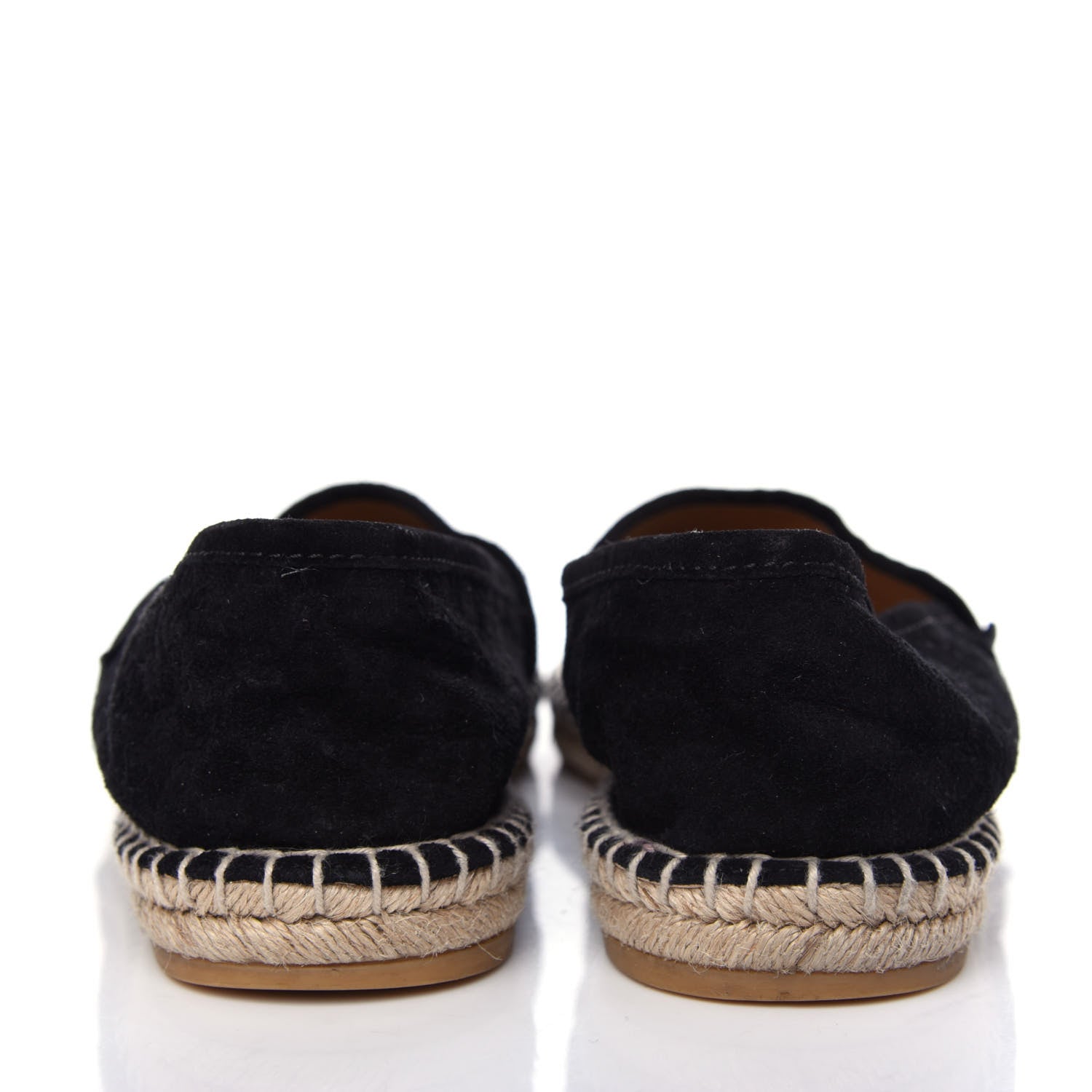 Gucci Suede Microguccissima Espadrilles 37.5 Black 7 of 10