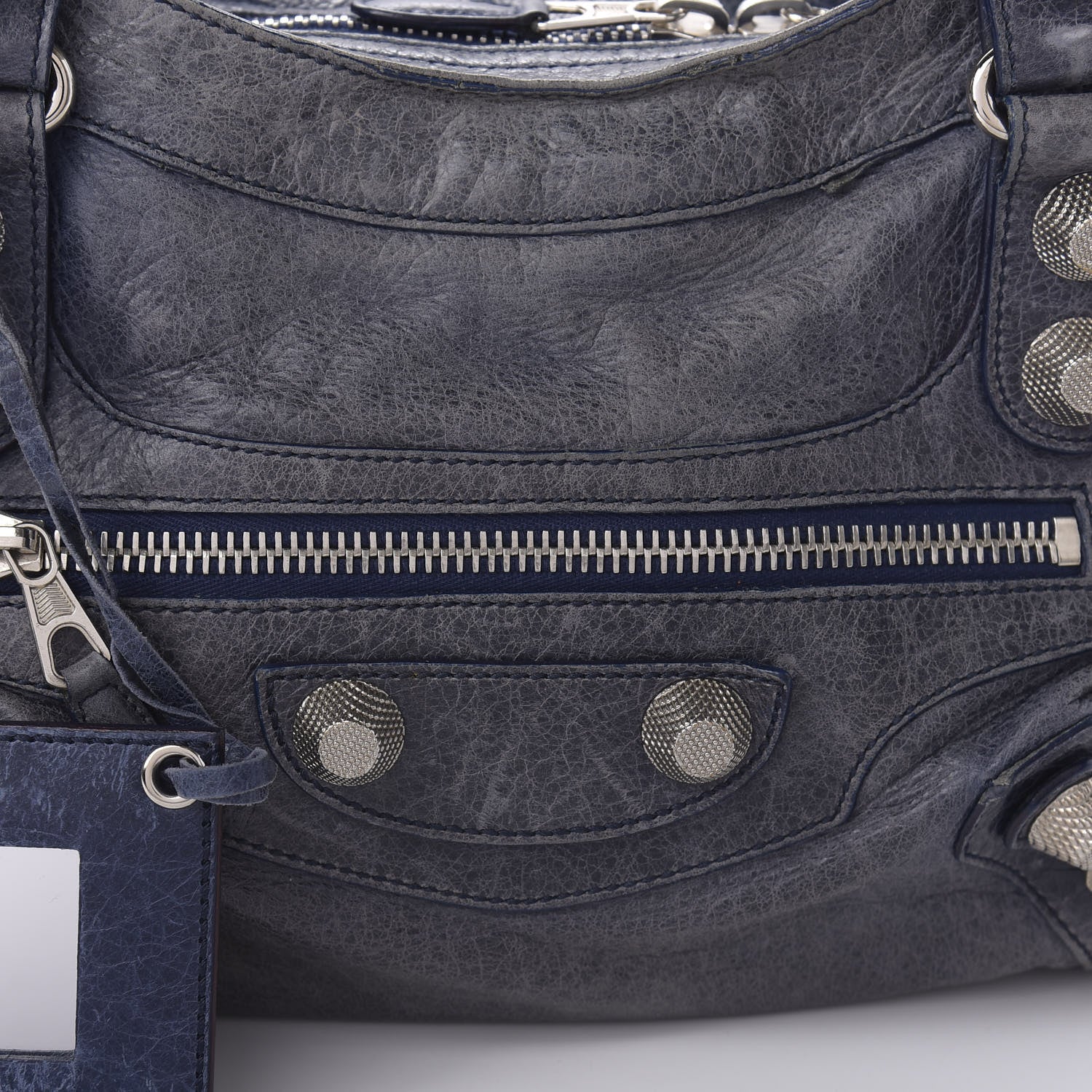 Balenciaga Agneau Giant 21 Silver Hardware City Bleu Roi 10 of 10