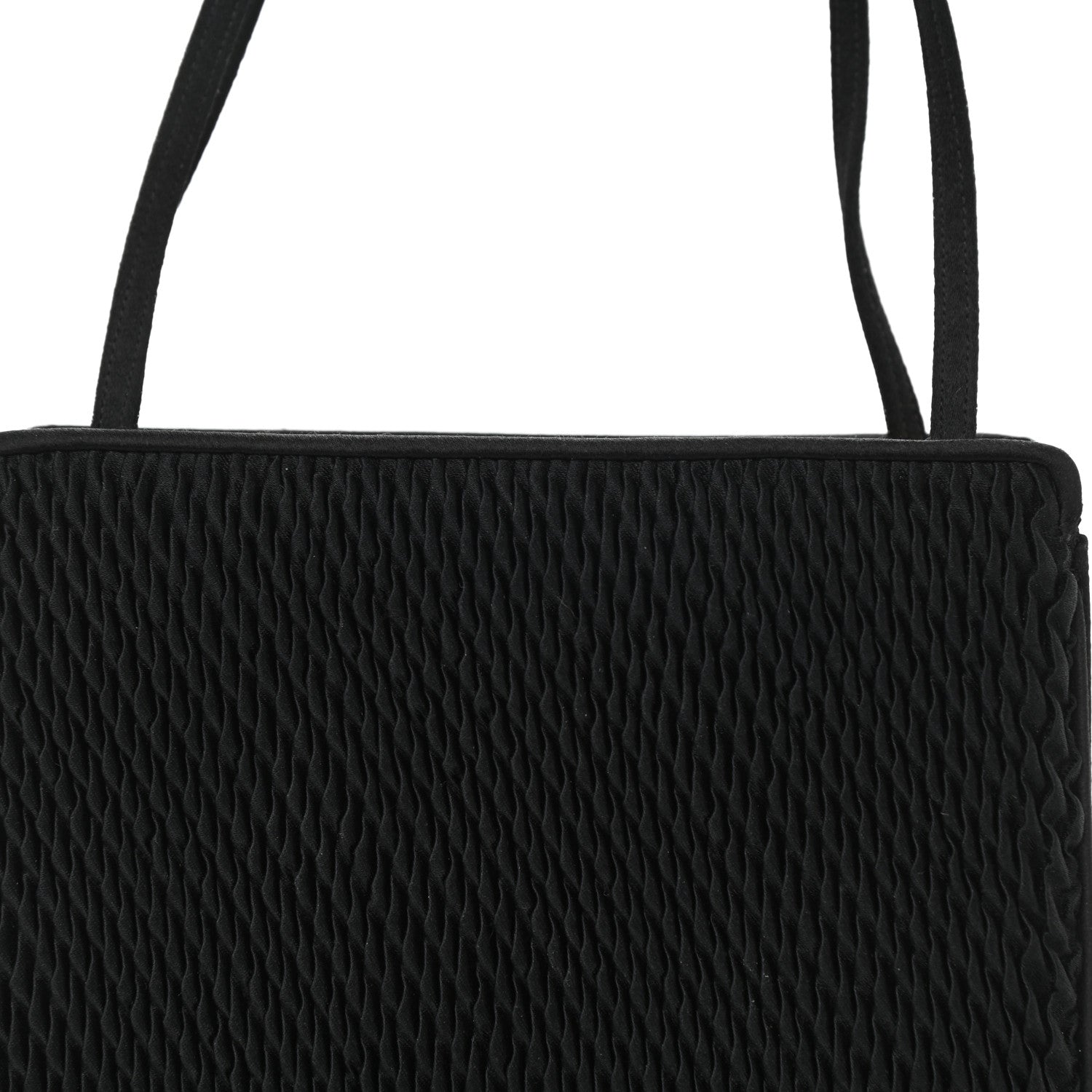 Judith Leiber Satin Butterfly Evening Clutch Black 8 of 16