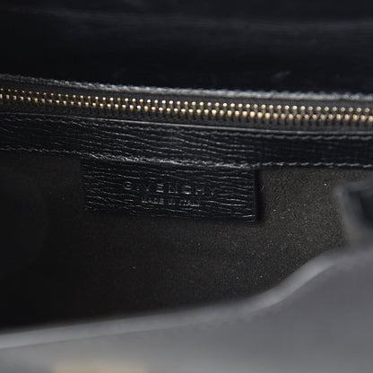 Givenchy Textured Calfskin Mini Pandora Box Crossbody Bag Black 5 of 7