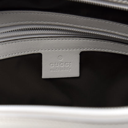 Gucci Nylon Microguccissima Gym Bag White 6 of 12