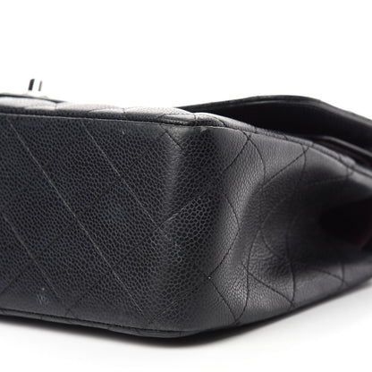 Chanel Caviar Quilted Jumbo Double Flap Black 7 of 19