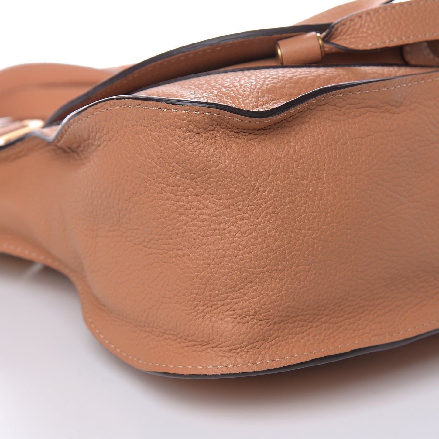 Calfskin Medium Marcie Satchel Tan