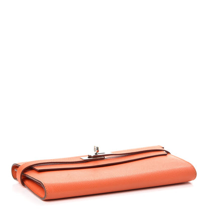 Hermes Epsom Kelly Longue Wallet Mangue 4 of 10