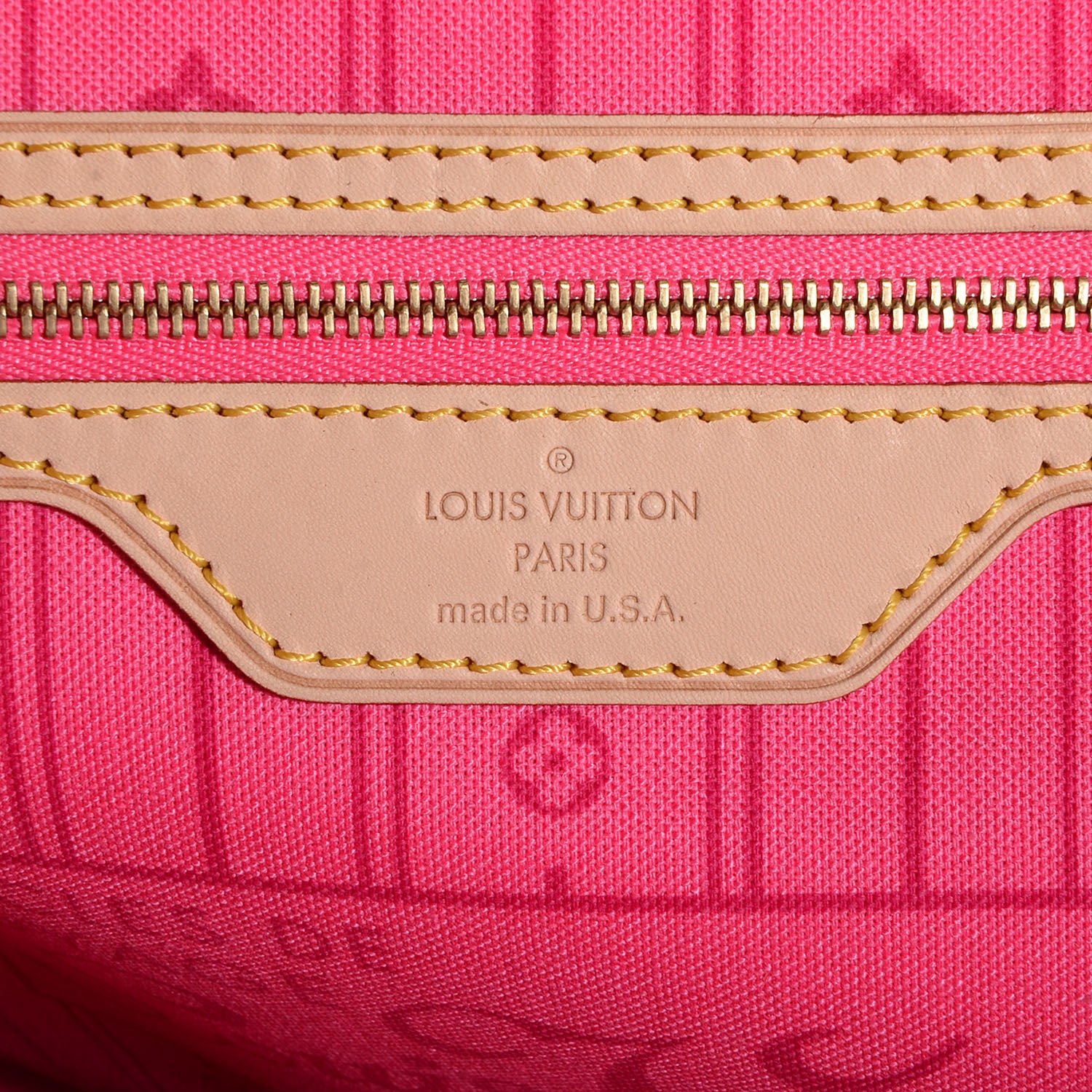 Louis Vuitton Monogram Roses Neverfull MM 6 of 7
