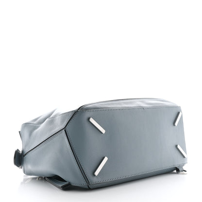 Loewe Calfskin Medium Puzzle Bag Stone Blue 4 of 10