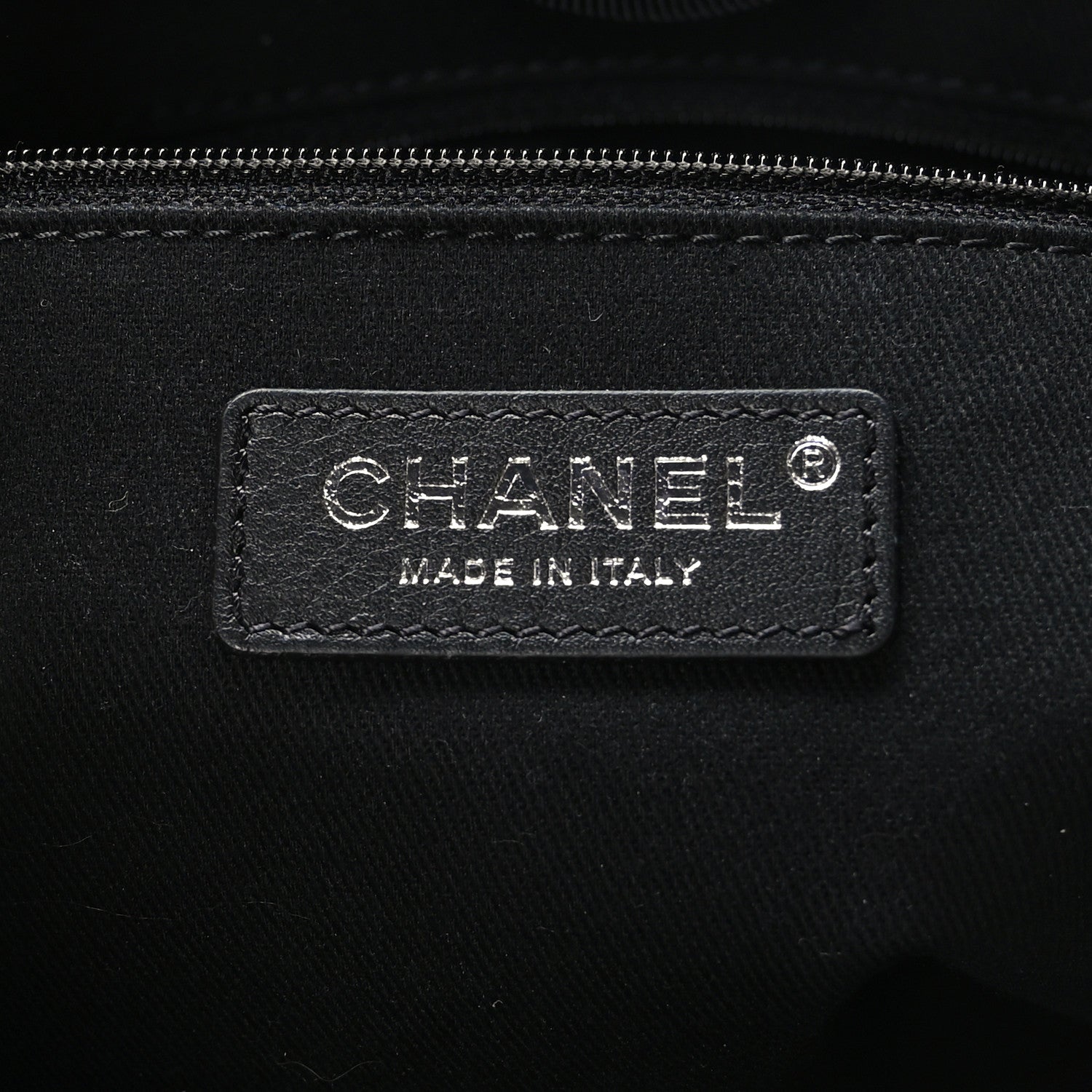 Chanel Mixed Fibers Small Deauville Tote Black 8 of 10