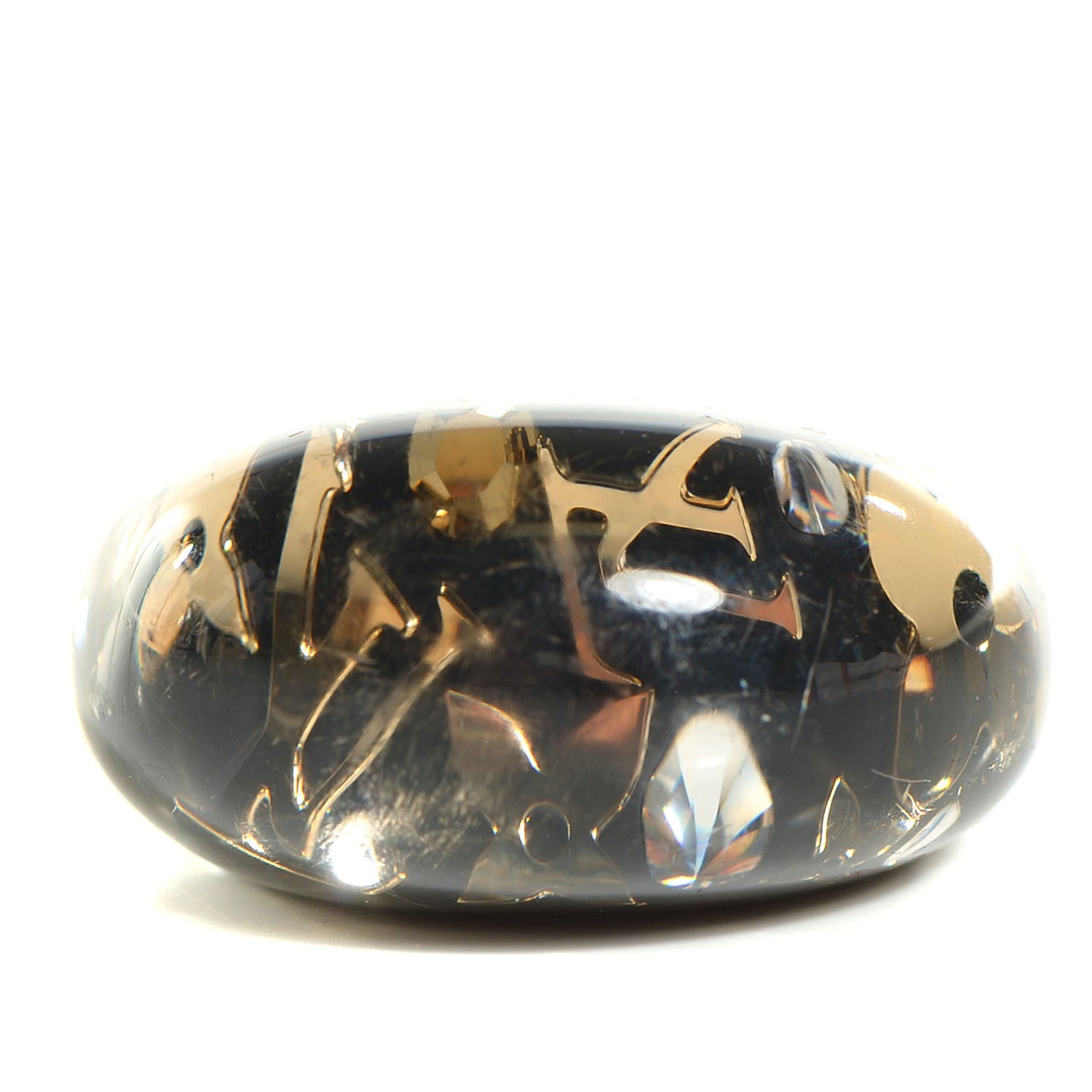 Louis Vuitton Inclusion Ring S Black 5.5 1 of 5