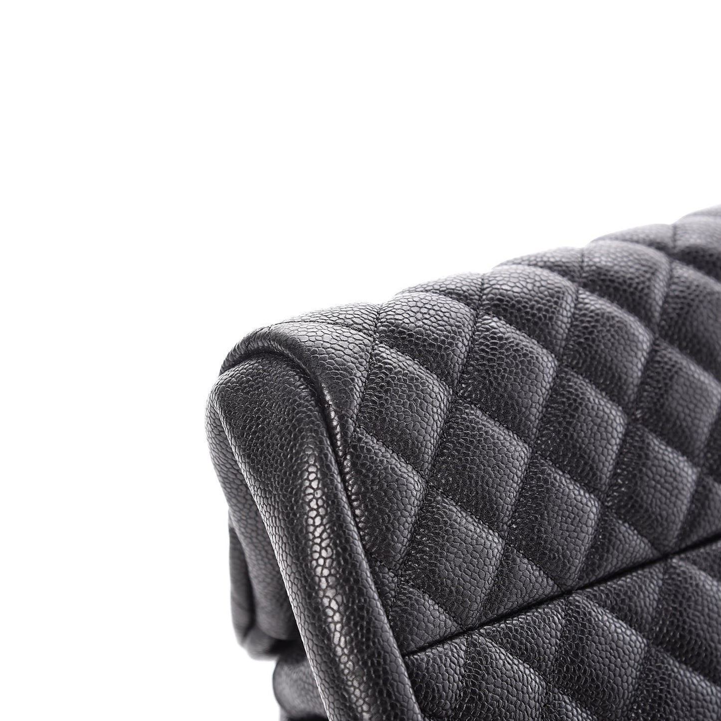 Caviar Quilted Medium Just Mademoiselle Black
