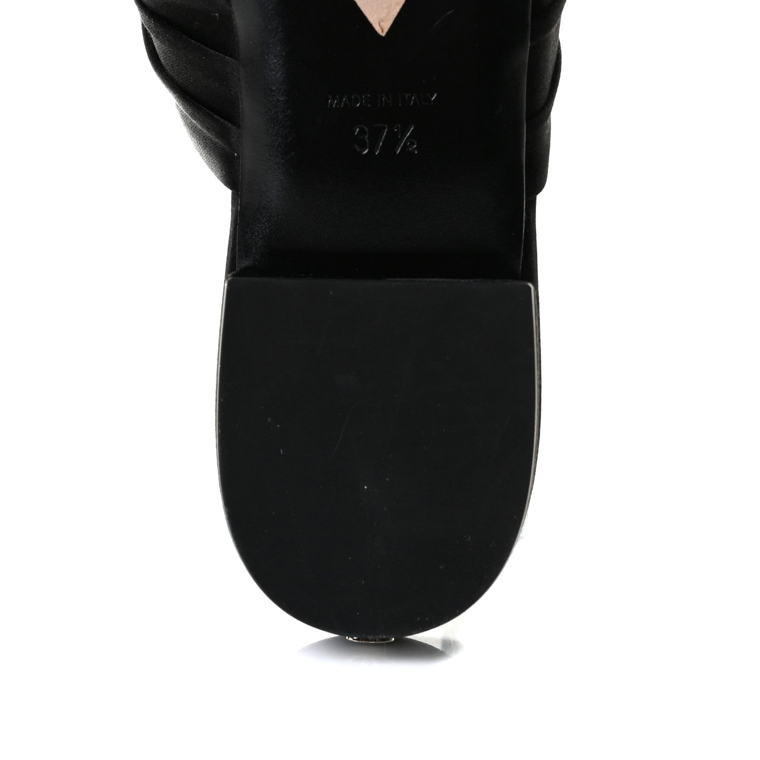 Chanel Satin Bow Mules 37.5 Black 9 of 11