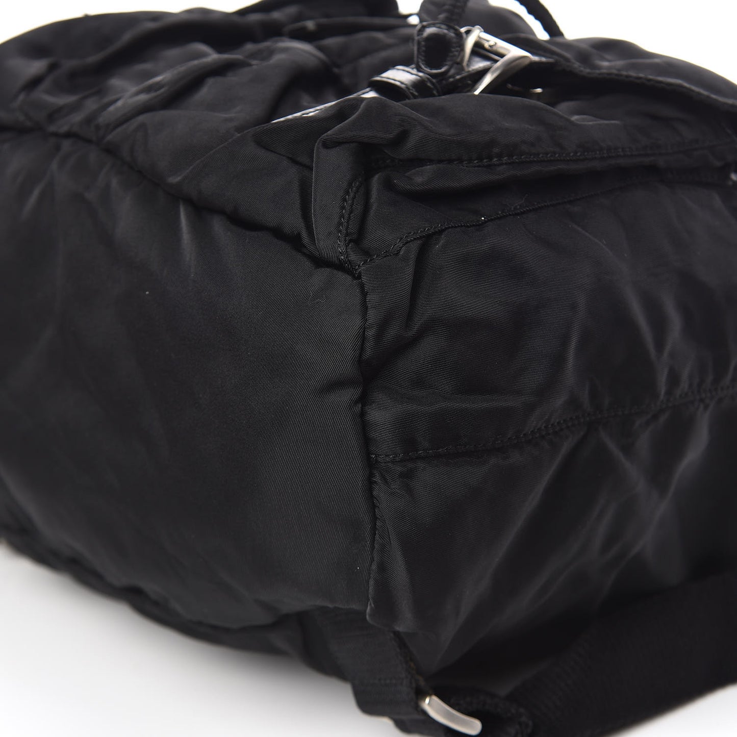 Nylon Vela Medium Backpack Black
