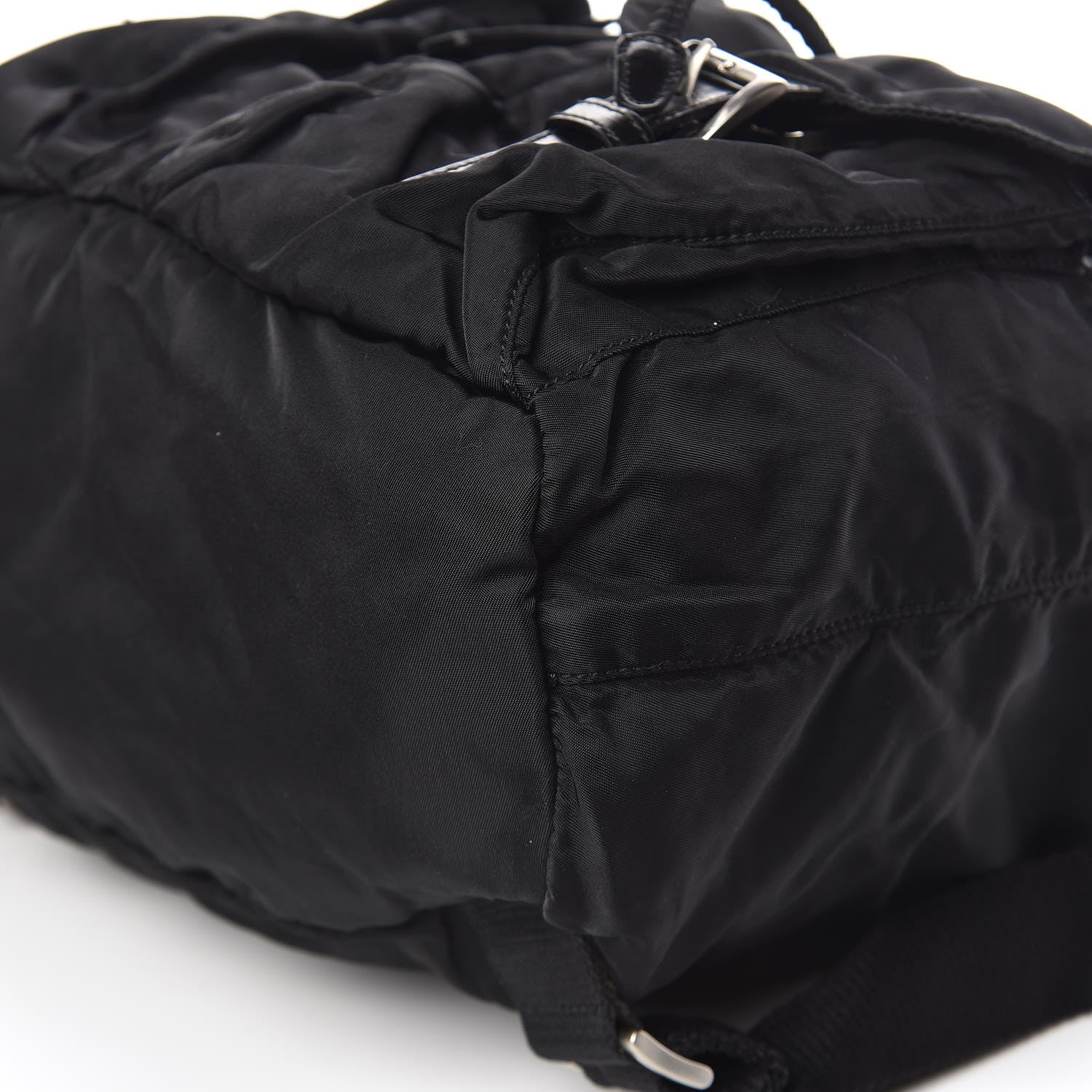 Prada Nylon Vela Medium Backpack Black 8 of 10