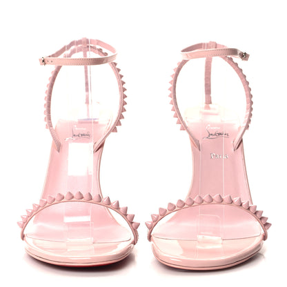 Christian Louboutin Patent So Me 100 Sandals 38.5 Rosy 2 of 8