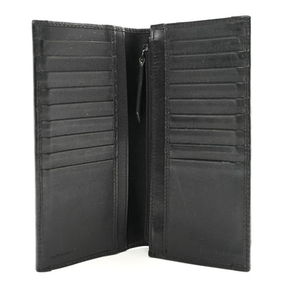 Burberry Haymarket Check Continental Wallet Black 5 of 12