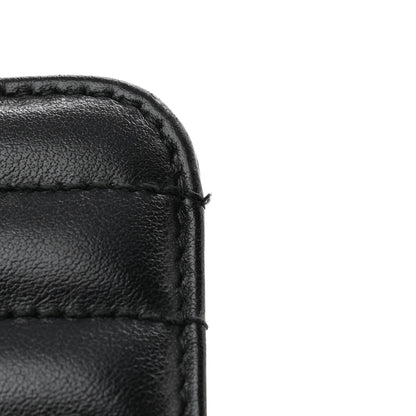 Prada Soft Calfskin Impunture Diagramme Medium Chain Flap Shoulder Bag Black 12 of 12