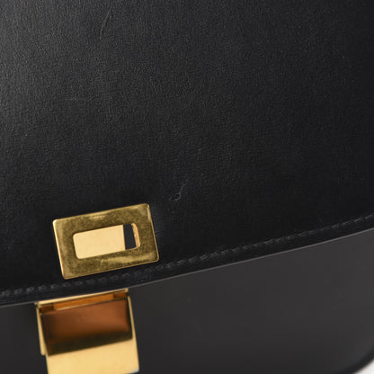 Celine Box Calfskin Medium Classic Box Flap Bag Black 8 of 12