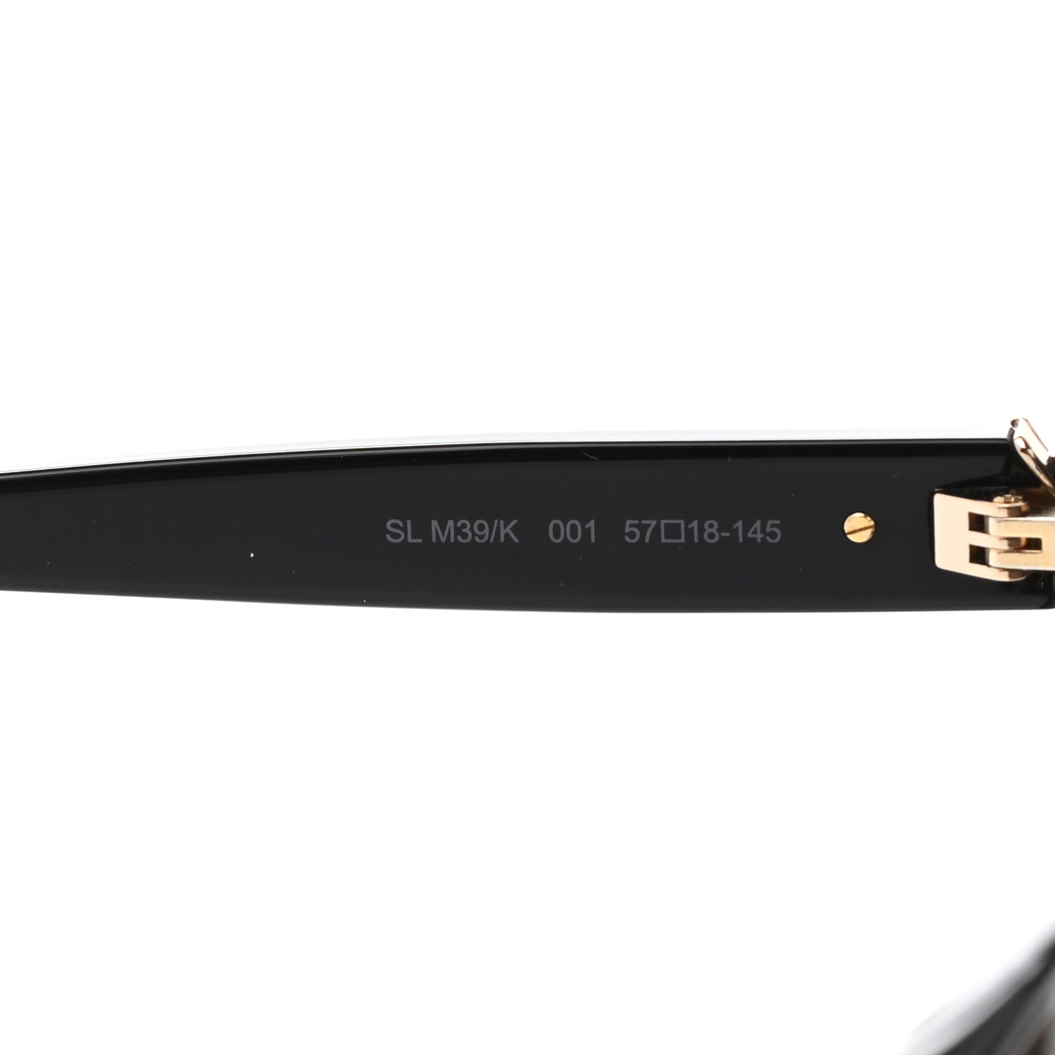 Saint Laurent Acetate SL M39/K Sunglasses Black 5 of 7