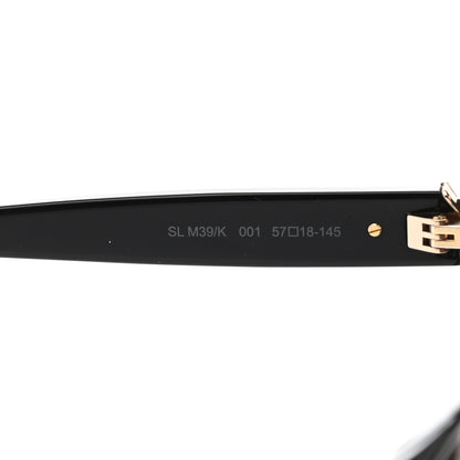 Saint Laurent Acetate SL M39/K Sunglasses Black 5 of 7