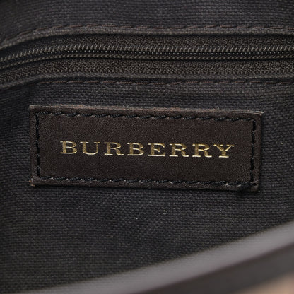 Burberry Haymarket Check Medium Regent Tote Chocolate 6 of 11