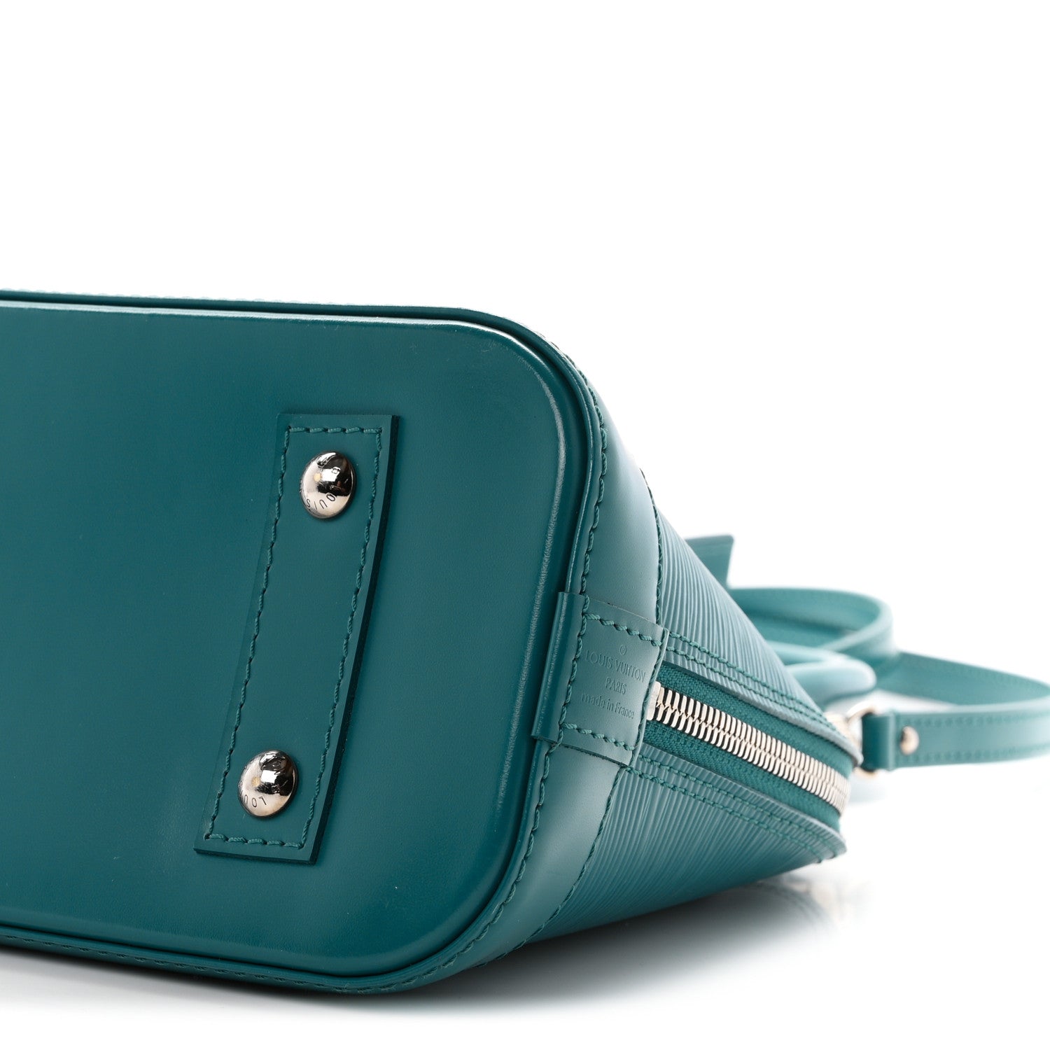 Louis Vuitton Epi Alma BB Cyan 10 of 11