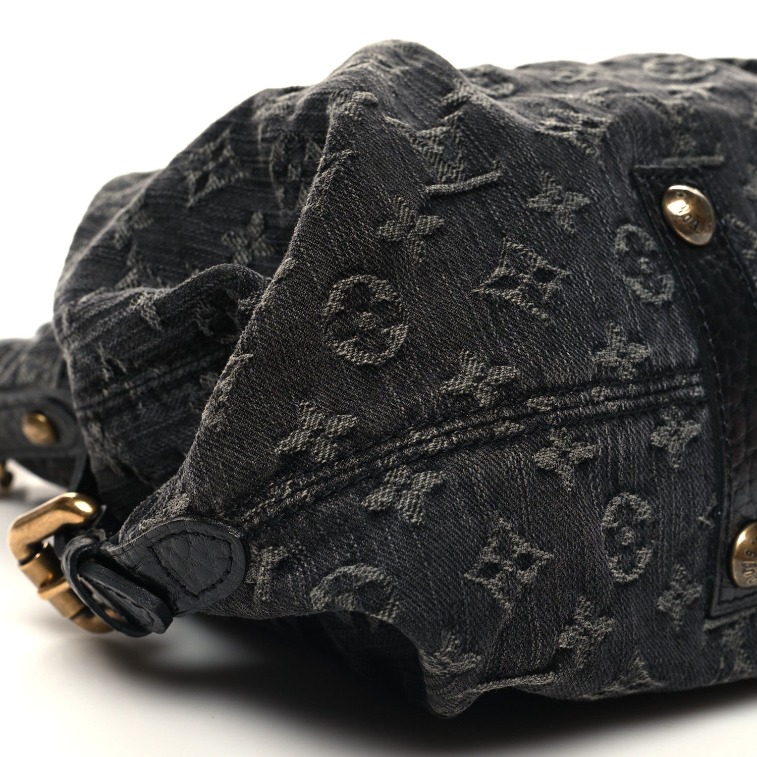 Louis Vuitton Denim Neo Cabby MM Black 8 of 9