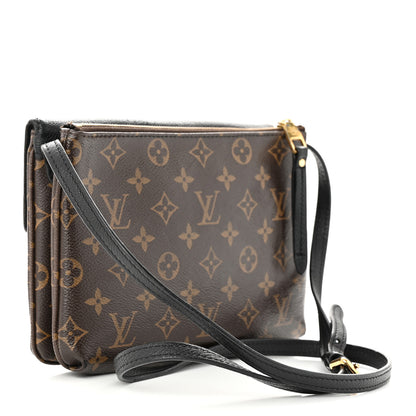 Louis Vuitton Monogram Twice Pochette Black 3 of 13