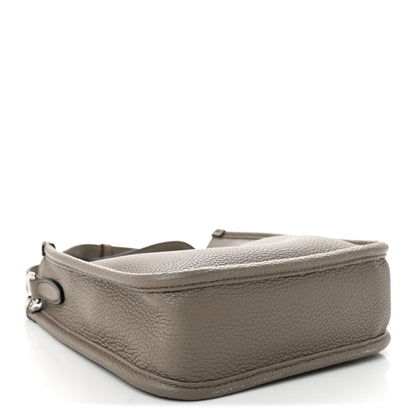 Prada Vitello Daino Soft Mini Hobo Messenger Bag Argilla 4 of 9