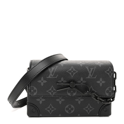 Louis Vuitton Monogram Eclipse Steamer Wearable Wallet 1 of 9