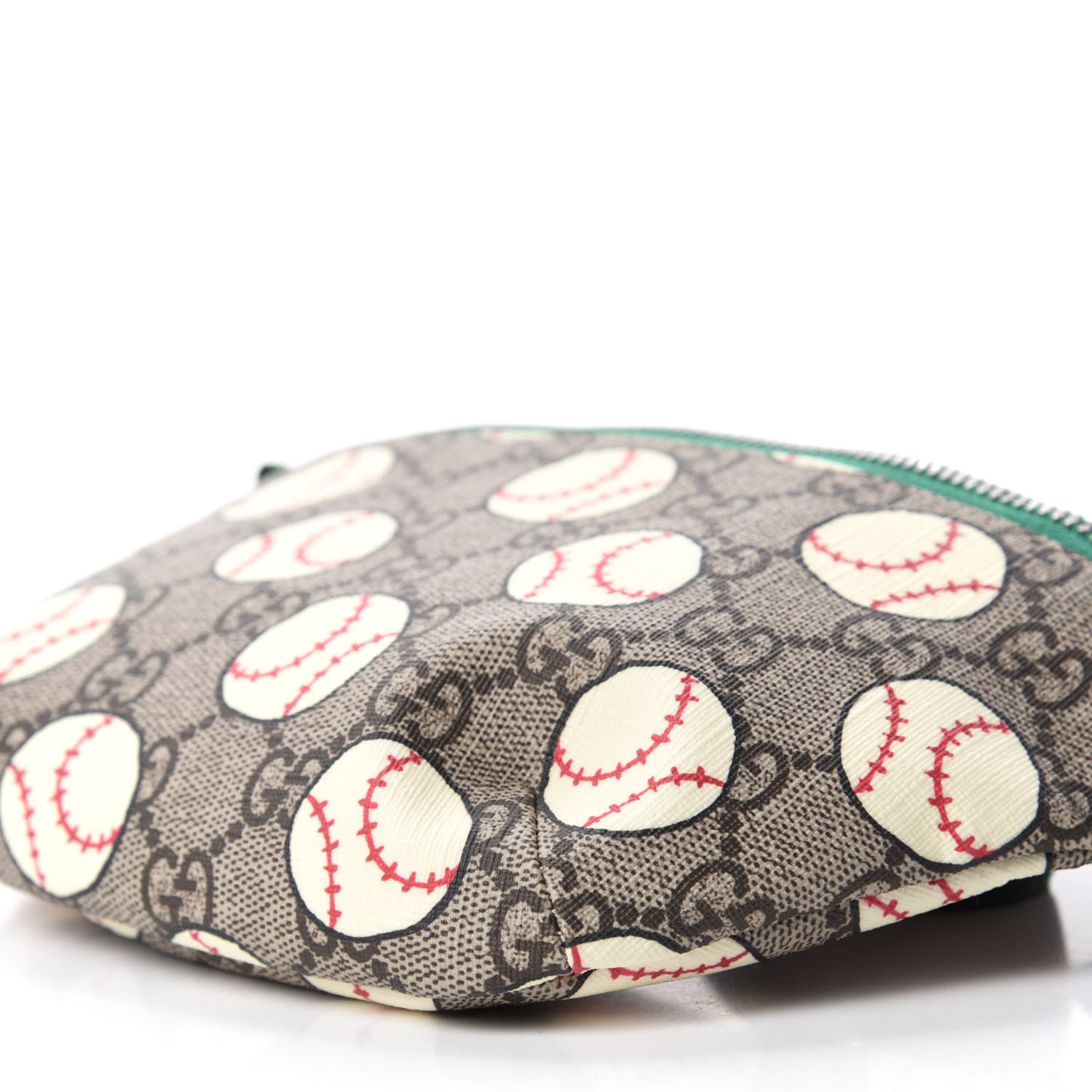 Gucci GG Supreme Monogram Baseballs Web Childrens Belt Bag 7 of 10