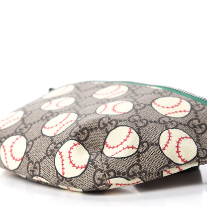 Gucci GG Supreme Monogram Baseballs Web Childrens Belt Bag 7 of 10