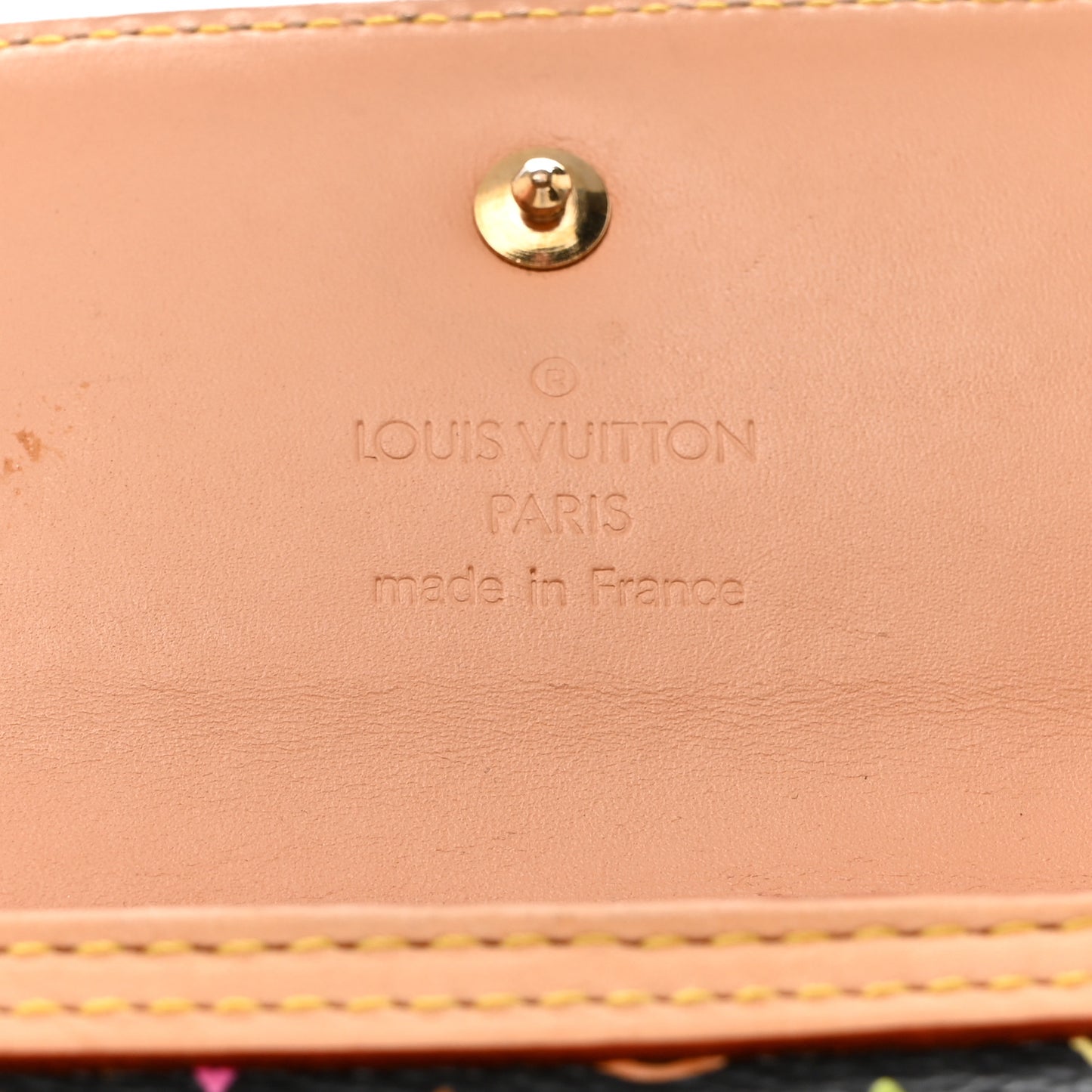 Monogram Multicolor Porte Tresor International Wallet Black