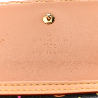 Louis Vuitton Monogram Multicolor Porte Tresor International Wallet Black 6 of 8