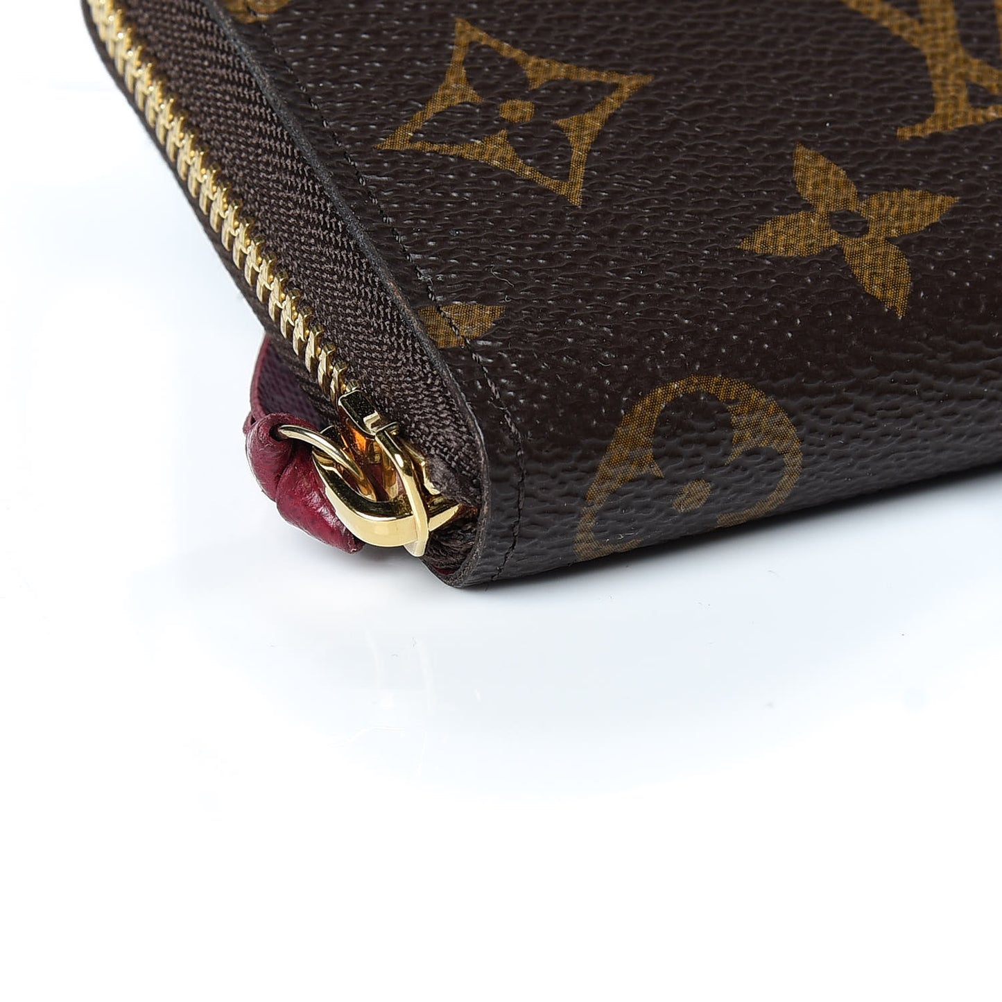 Monogram Clemence Wallet Fuchsia