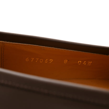 Gucci Wexford Malaga Kid Gucci 100 Centennial Mens Jordaan Loafers 8 New Acero New Shamarock Crop Hibiscus Red 8 of 10