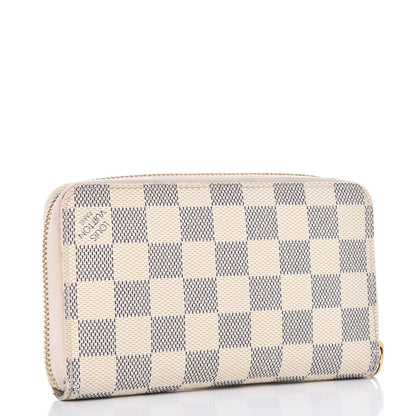 Louis Vuitton Damier Azur Compact Zippy Wallet 3 of 10