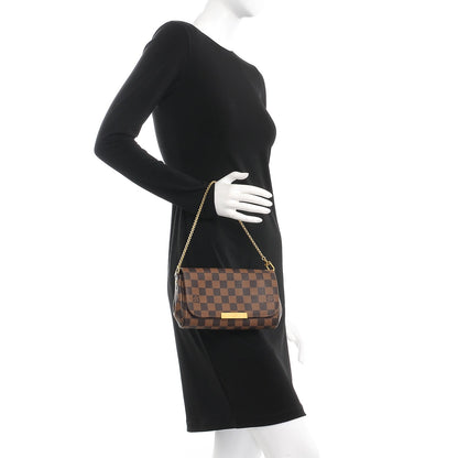 Louis Vuitton Damier Ebene Favorite PM 3 of 8