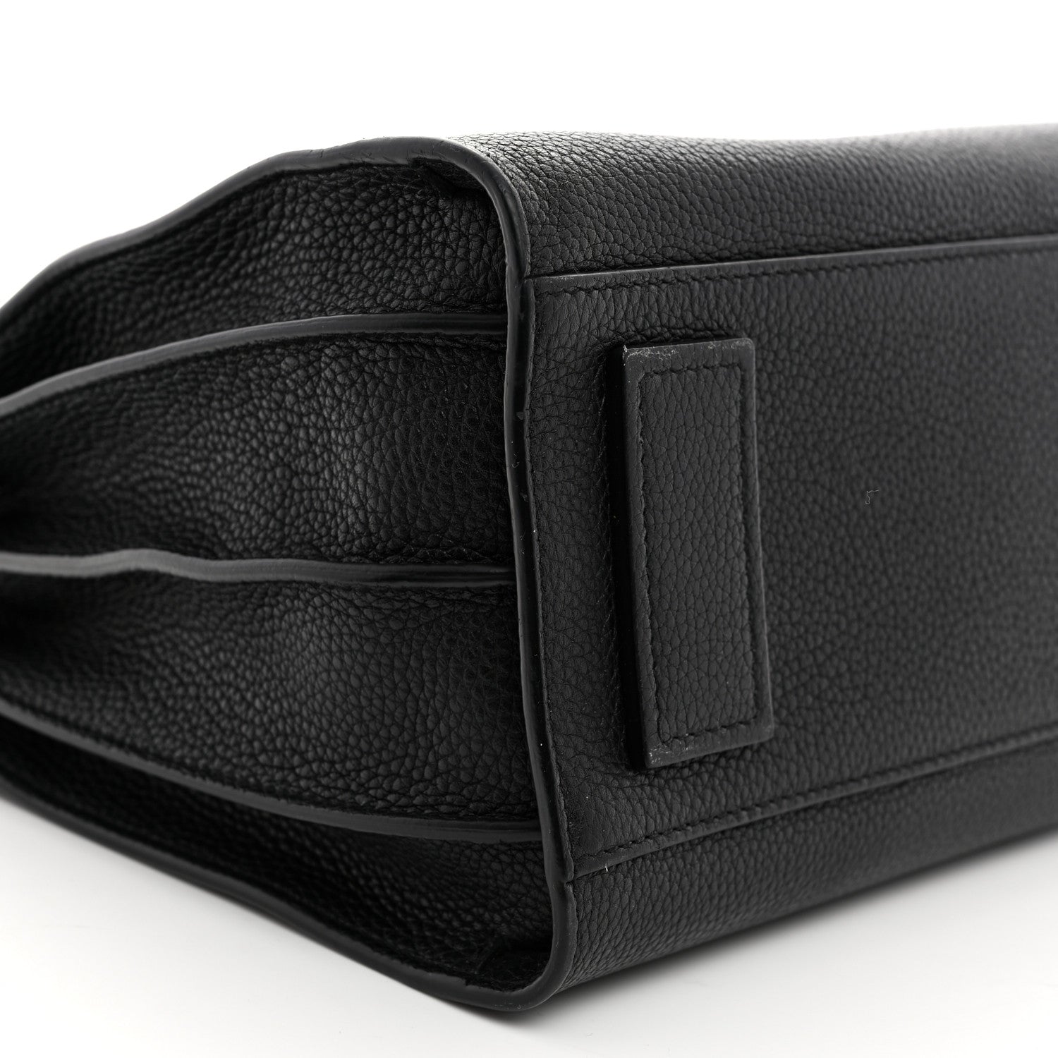 Saint Laurent Grained Calfskin Baby Sac De Jour Souple Black 9 of 10