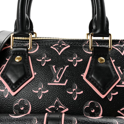 Louis Vuitton Monogram Fall for You Speedy Bandouliere 25 Black 7 of 9
