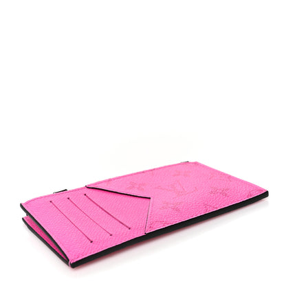 Louis Vuitton Taigarama Coin Card Holder Fuchsia 4 of 6